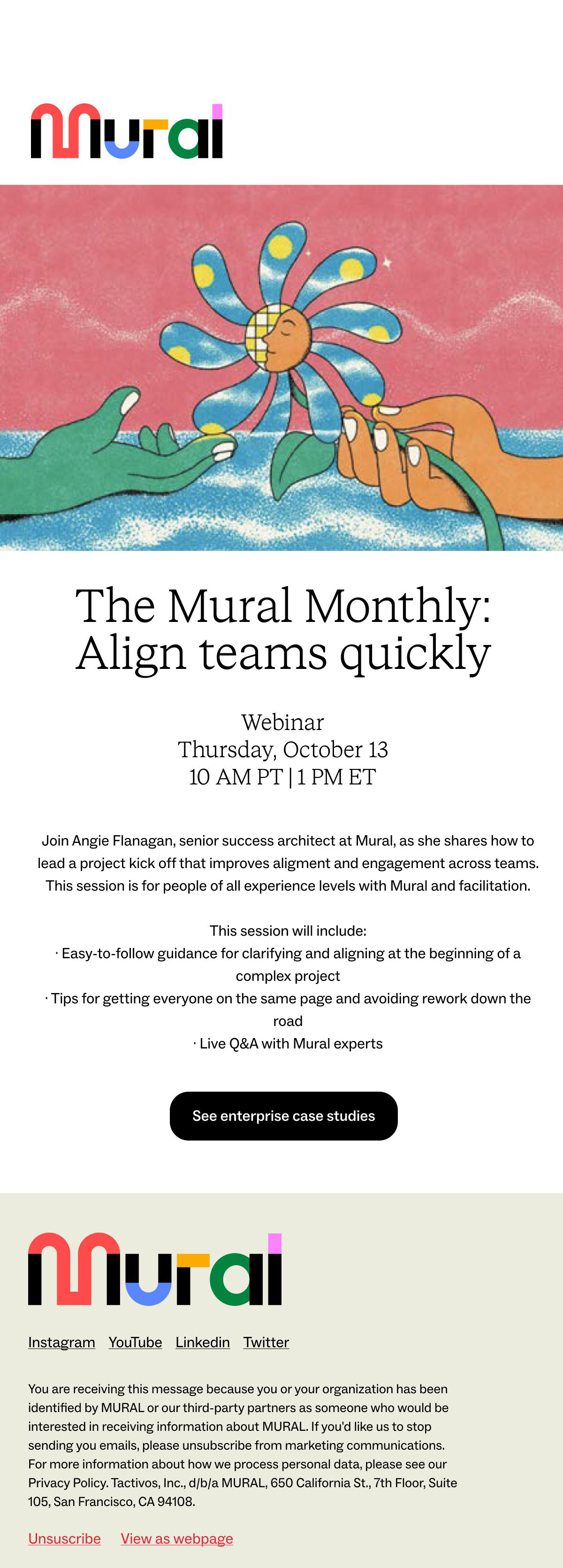 MURAL reusable email example
